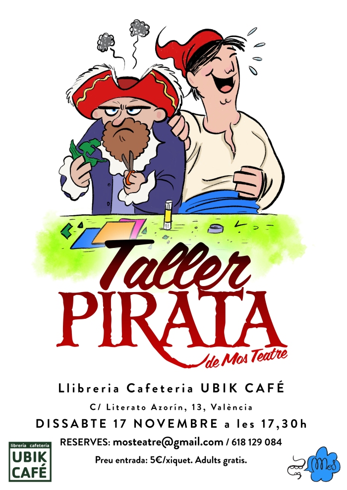 cartel taller PIRATA_UBIK